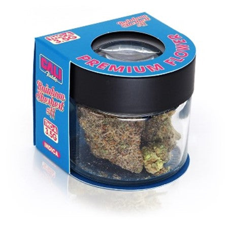 Cali Fields Rainbow Sherbert THCA Premium Indica Flower 3.5G